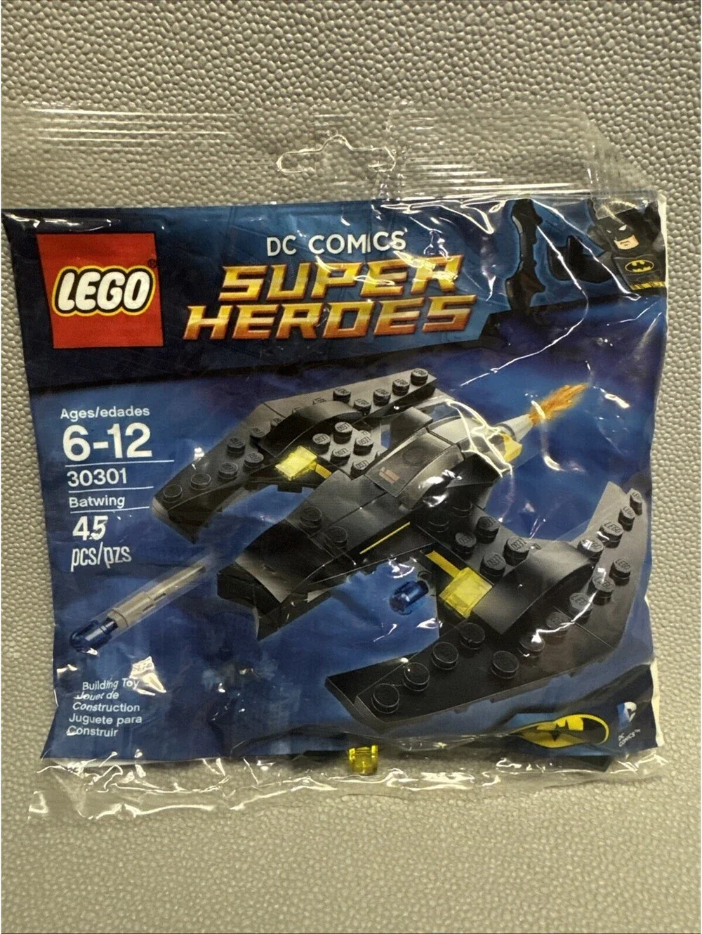 LEGO DC Comics Super Heroes Batman #30301 Batwing 45 Pcs. PolyBag New